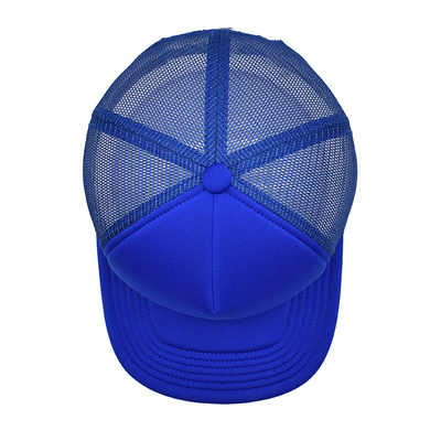 Embroidered Logo All Season Hat 6-Panel Constructed Caps With Sponge Visor And Front Panel