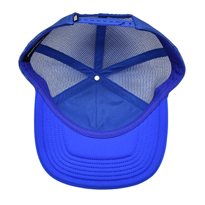 Embroidered Logo All Season Hat 6-Panel Constructed Caps With Sponge Visor And Front Panel