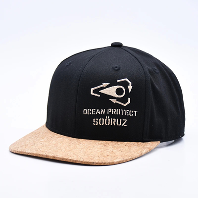 Lightweight Cotton Flat Brim Snapback Hats Customization Available