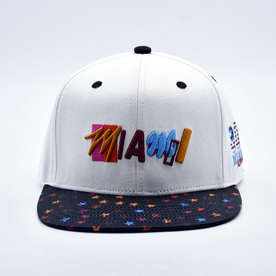 New Fashion Hip Hop Outdoor Sport 3d Puff Snapback Cap Embroidered Logo Custom High Quality Men Women Flat Brim Snapback