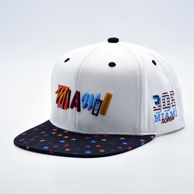 New Fashion Hip Hop Outdoor Sport 3d Puff Snapback Cap Embroidered Logo Custom High Quality Men Women Flat Brim Snapback