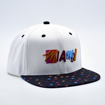 New Fashion Hip Hop Outdoor Sport 3d Puff Snapback Cap Embroidered Logo Custom High Quality Men Women Flat Brim Snapback