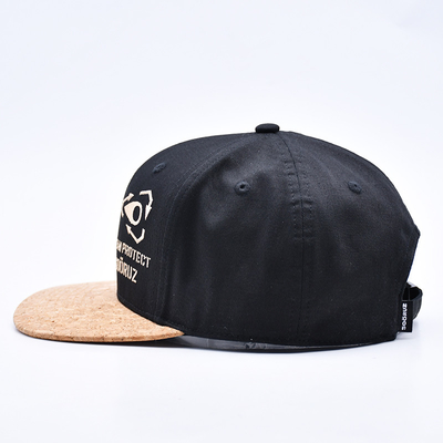 Lightweight Cotton Flat Brim Snapback Hats Customization Available