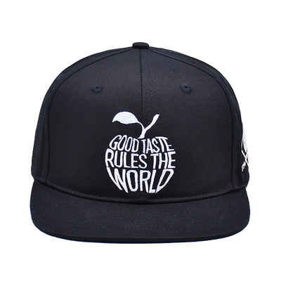 Custom Embroidery Logo Closed Back Snapback Caps High Quality Sport 6 Panel Snapback Hats