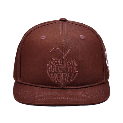 Custom Embroidery Logo Closed Back Snapback Caps High Quality Sport 6 Panel Snapback Hats