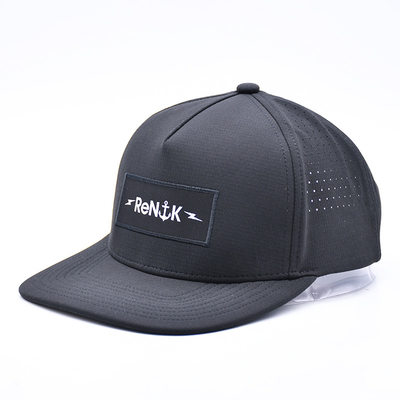 Wholesale 5 Panel Flat Bill Snapback Hat Custom Oem Logo Snapback Cap For Men