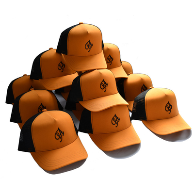 3D Embroidered Trucker Cap Hats with Premium Cotton Sweatband