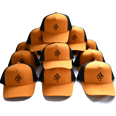 3D Embroidered Trucker Cap Hats with Premium Cotton Sweatband