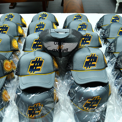 Custom Embroidered foam Trucker Cap High Quality 5 Panel Meah Hats