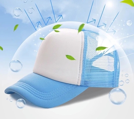 Custom Foam Trucker Cap with Profile Crown Unisex 5 Panel Mesh Hat