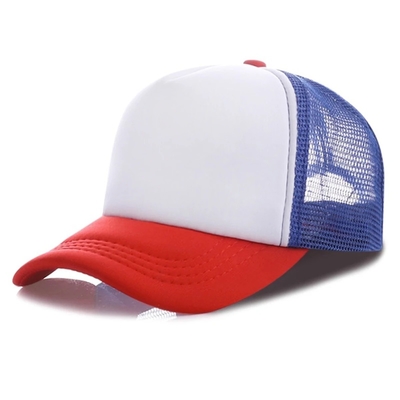 Custom Foam Trucker Cap with Profile Crown Unisex 5 Panel Mesh Hat