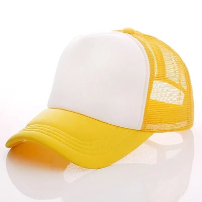 Custom Foam Trucker Cap with Profile Crown Unisex 5 Panel Mesh Hat