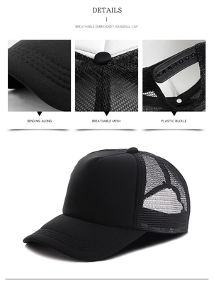 Foam Trucker Cap Mesh Cool Lightweight All Seasons Summer Cap Casual Sport Hat