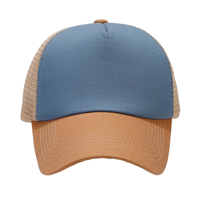 Custom 5 Panel Mesh Trucker Cap Unisex Blank Plain Trucker Cap