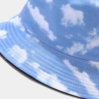 Oem 100% Cotton Summer Beach Reversible Bucket Hat Cap High Quality Custom Double Sided Fisherman Hats