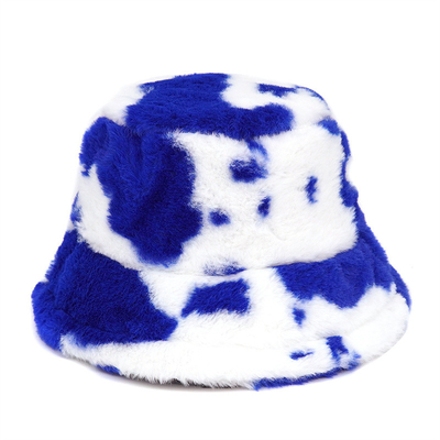 Outdoor women winter warm Faux Fur Fluffy Bucket Hat  Soft Velvet Furry Fisherman Caps Girl Fashion Panama
