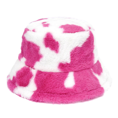 Outdoor women winter warm Faux Fur Fluffy Bucket Hat  Soft Velvet Furry Fisherman Caps Girl Fashion Panama