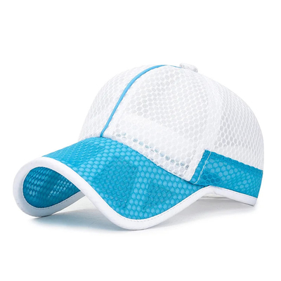 Breathable Plain Trucker Hat Adjustable Boys Girls Quick Dry Blank Mesh Gorras Custom Hats Trucker Cap