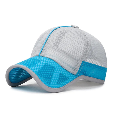 Breathable Plain Trucker Hat Adjustable Boys Girls Quick Dry Blank Mesh Gorras Custom Hats Trucker Cap