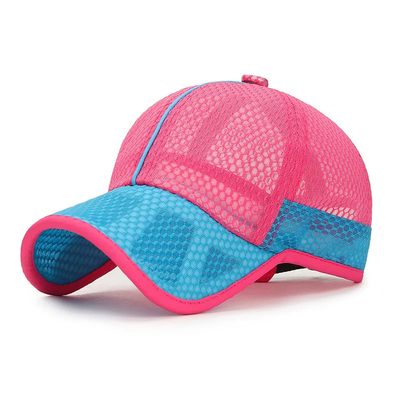 Breathable Plain Trucker Hat Adjustable Boys Girls Quick Dry Blank Mesh Gorras Custom Hats Trucker Cap