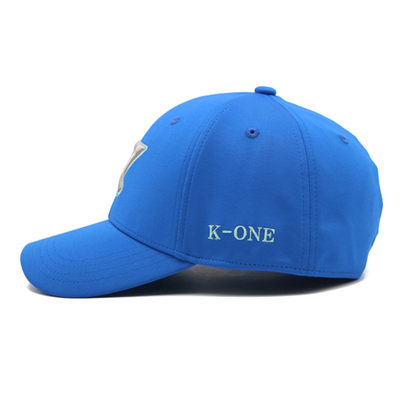 Wholesale Unisex Curved Brim 6 Panel Cotton Closed Back Embroidered Baseball Cap Hat