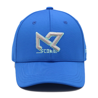 Wholesale Unisex Curved Brim 6 Panel Cotton Closed Back Embroidered Baseball Cap Hat