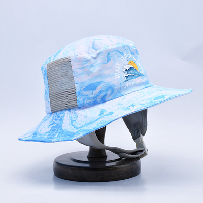 Breathable Sport Surf Bucket Hat Waterproof Fishing Surfing Cap With Chin Strap