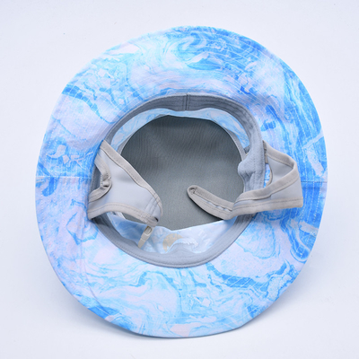 Breathable Sport Surf Bucket Hat Waterproof Fishing Surfing Cap With Chin Strap