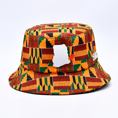 Fashon Printed Bucket Cap Custom Bulk Sublimation Embroidery Logo Bucket Hats For Summer