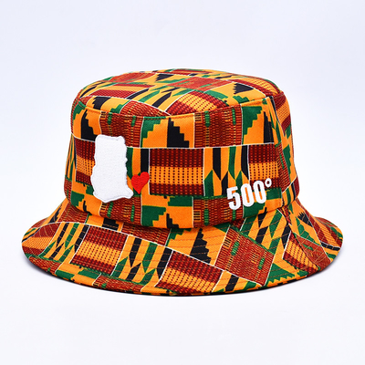 Fashon Printed Bucket Cap Custom Bulk Sublimation Embroidery Logo Bucket Hats For Summer