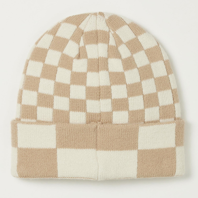 Women Men Winter Hat Fashionable Print Beanie Knitted Soft Warm Slouchy Skull Cap Y2k Beanie