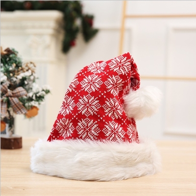 Winter Thicken Knitted Adult Christmas Pom Ball Hat Merry Christmas Decor Gifts Happy New Year 2024 Naviida