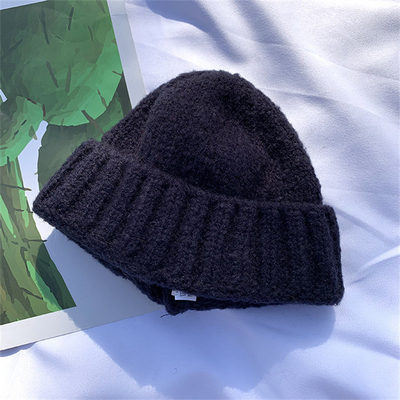 Winter Knit Beanie Hats Warm Soft Caps Outdoor Sport Casual Style Customizable Beanies