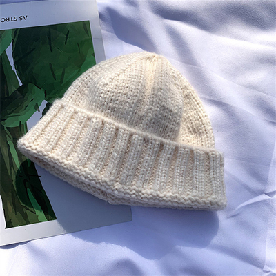 Winter Knit Beanie Hats Warm Soft Caps Outdoor Sport Casual Style Customizable Beanies