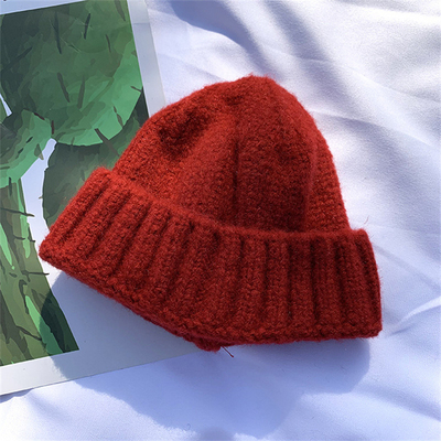 Winter Knit Beanie Hats Warm Soft Caps Outdoor Sport Casual Style Customizable Beanies