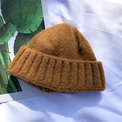 Winter Knit Beanie Hats Warm Soft Caps Outdoor Sport Casual Style Customizable Beanies