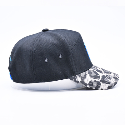 Oem Wholesale Rubber Patch Baseball Cap Custom Logo Embroidered 7 Panel Baseball Hat Manufacturer