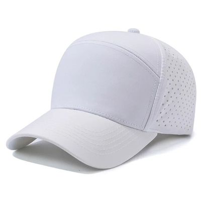 Custom Logo Laser Cut Hole Baseball Cap Perforated Waterproof Sports Caps Hat