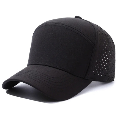 Custom Logo Laser Cut Hole Baseball Cap Perforated Waterproof Sports Caps Hat