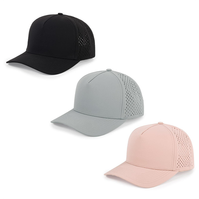 High Quality Laser Mesh Curved Brim Classic Sports Baseball Caps Hats Custom Golf Gorras Crimson Red Baseball Hat