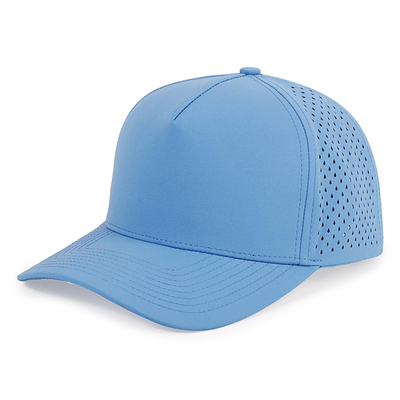 High Quality Laser Mesh Curved Brim Classic Sports Baseball Caps Hats Custom Golf Gorras Crimson Red Baseball Hat