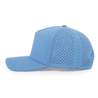 High Quality Laser Mesh Curved Brim Classic Sports Baseball Caps Hats Custom Golf Gorras Crimson Red Baseball Hat
