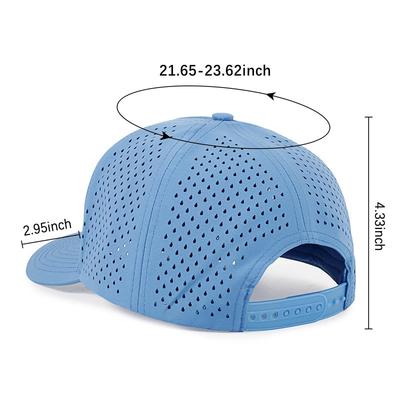 High Quality Laser Mesh Curved Brim Classic Sports Baseball Caps Hats Custom Golf Gorras Crimson Red Baseball Hat