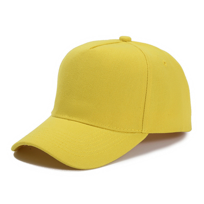 Custom Size 5 Panel Baseball Cap with Customizable Color and Middle Crown Color Customizable Stitching Line