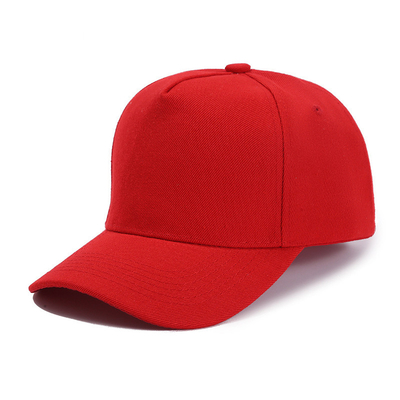 Custom Size 5 Panel Baseball Cap with Customizable Color and Middle Crown Color Customizable Stitching Line