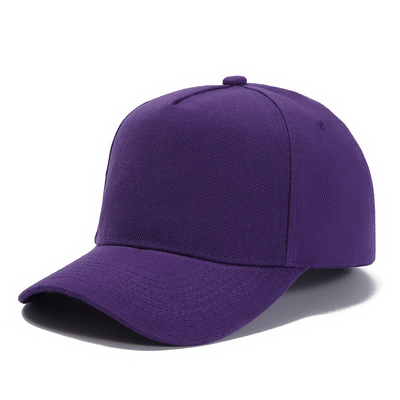 Custom Size 5 Panel Baseball Cap with Customizable Color and Middle Crown Color Customizable Stitching Line