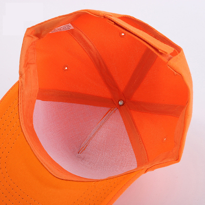 Hand Wash Care Structured 5 Panel Baseball Cap with Flat/Curve Peak Style Customizable