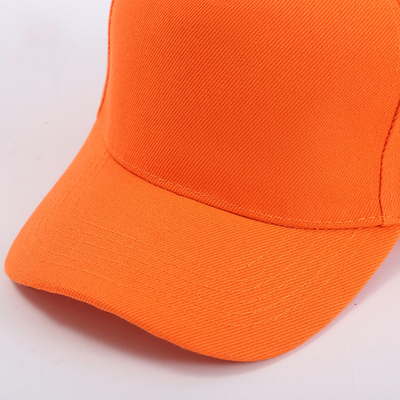 Hand Wash Care Structured 5 Panel Baseball Cap with Flat/Curve Peak Style Customizable