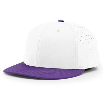 Custom Baseball Hat Embroidered Richardson 6 Panel Waterproof Laser Cut Hole Baseball Cap
