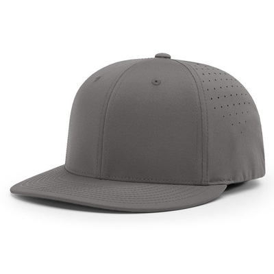 Custom Baseball Hat Embroidered Richardson 6 Panel Waterproof Laser Cut Hole Baseball Cap